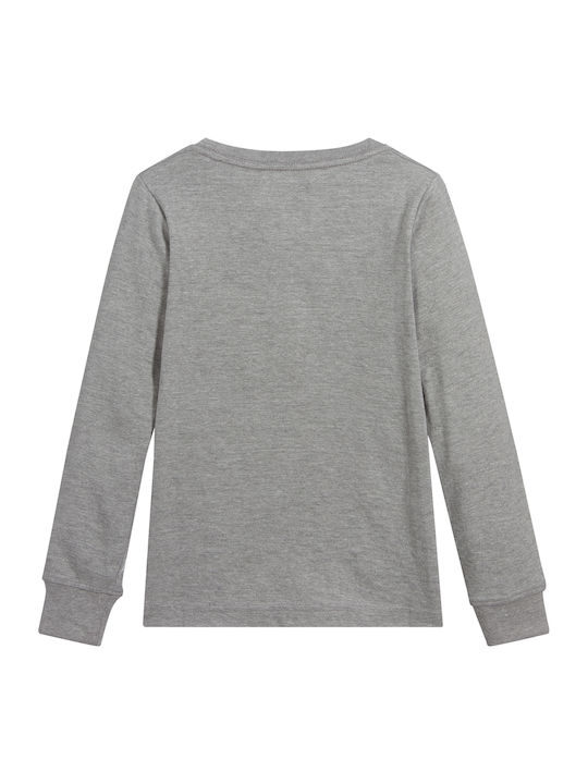 Levi's Kids Blouse Long Sleeve Gray