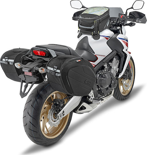 Givi Soft Bags Σετ Σαμάρια Μοτοσυκλέτας 40lt σε Μαύρο Χρώμα