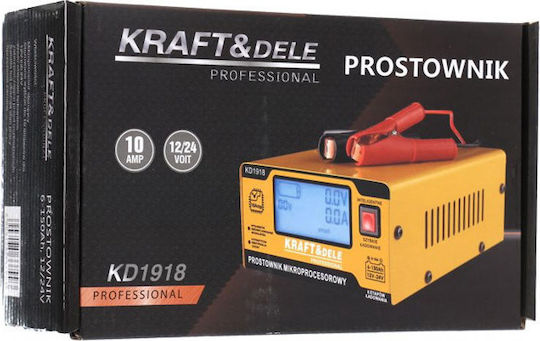 Kraft & Dele Φορτιστής Μπαταρίας Αυτοκινήτου
