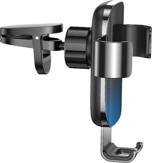 Baseus Glaze Gravity Βάση Κινητού Αυτοκινήτου 4" - 6.5" με Ρυθμιζόμενα Άγκιστρα Μαύρη