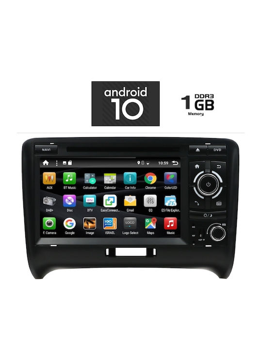 Digital IQ Car Audio System for Suzuki Swift Audi TT / TT (8J) 2007-2015 (Bluetooth/USB/AUX/WiFi/GPS/Apple-Carplay/Android-Auto/CD) with Touch Screen 10.1"