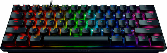 Razer Huntsman Mini Gaming Μηχανικό Πληκτρολόγιο 60% με RGB φωτισμό (Αγγλικό US)