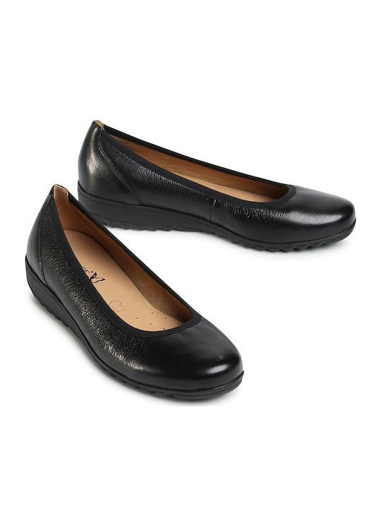 Anatomic Leather Ballerinas Black