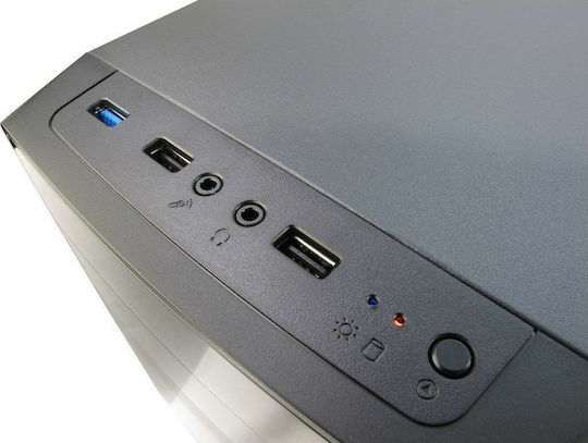 Inter-Tech MA-01 Mikro Mikro-Turm Computergehäuse Schwarz