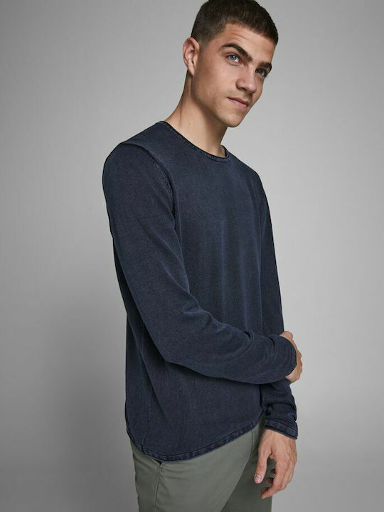 Long Sleeve Sweater Navy Blazer