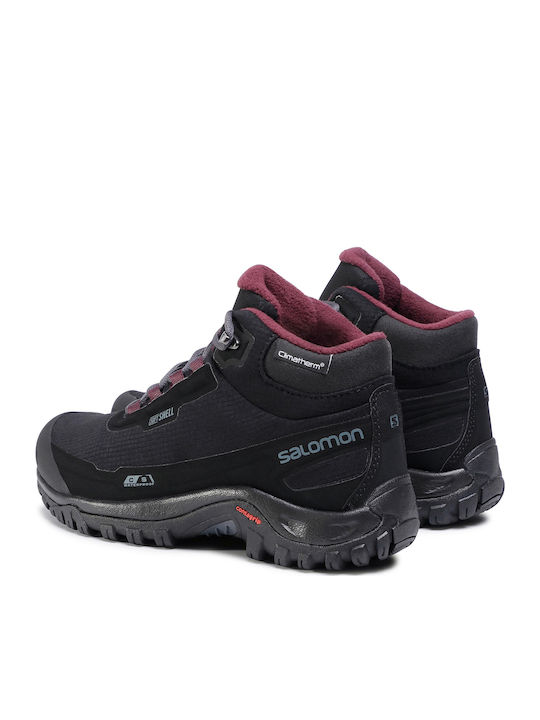 Salomon Shelter CS Women's Hiking Boots Black / Ebony / Winetast