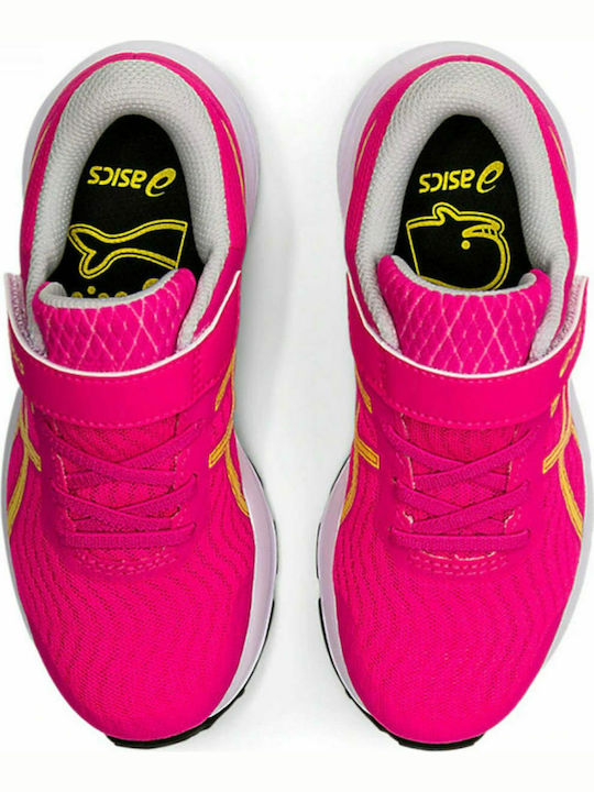 Patriot 12 Ps Kids Sports Shoes Running with Hoop & Loop Closure Fuchsia