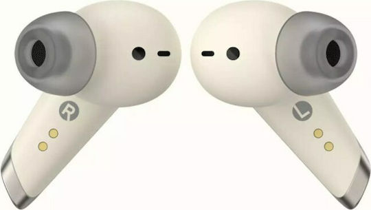 Edifier BT NB2 In-ear Bluetooth Handsfree Ακουστικά με Θήκη Φόρτισης Λευκά