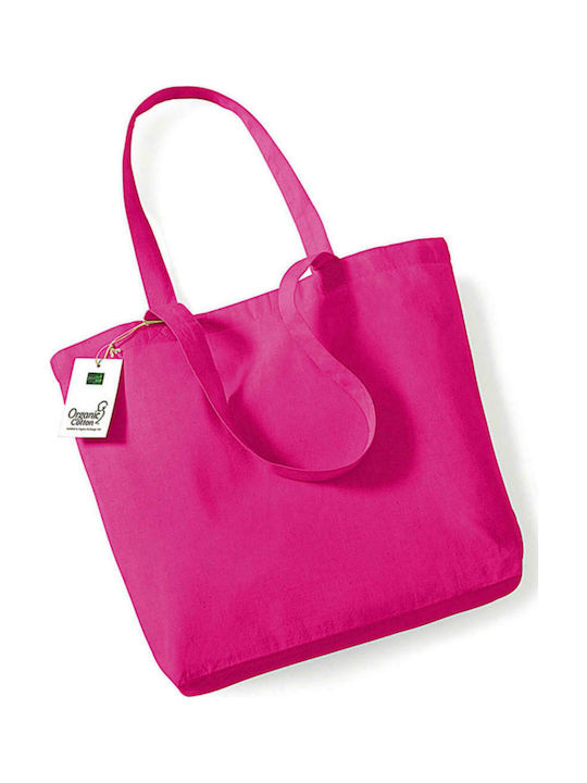 Westford Mill W180 Bumbac Geantă de Cumpărături în culoarea Fuchsia