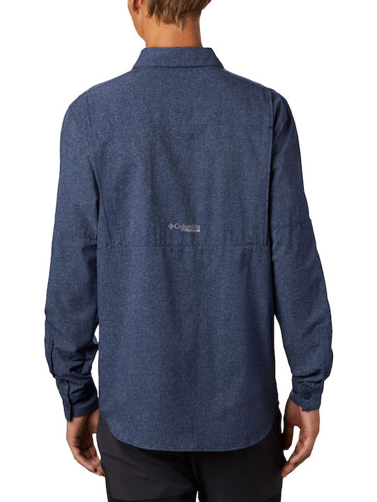 Irico Long-sleeved Shirt Navy Blue