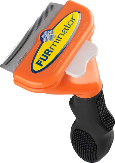 FURminator Tool Comb Medium for Long-Haired Dogs with Razor for Hair Removal