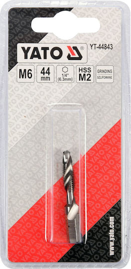 Yato YT-44843 Τρυπανοκολαούζο HSS 6x1.00mm