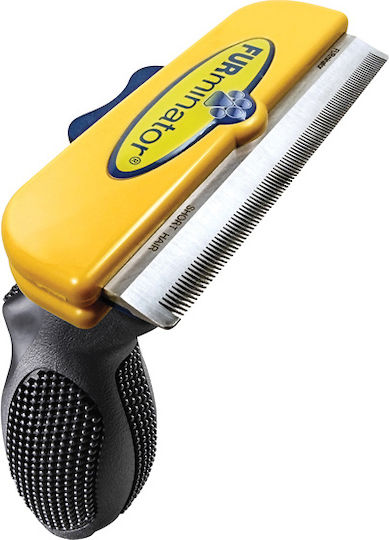 FURminator Tool Comb Large for Long-Haired Dogs with Razor for Hair Removal