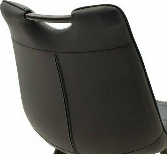 Nely Scaune Sala de mese Anthracite 1buc 47x61x85buc