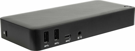 Targus USB-C Stație de andocare cu HDMI/DisplayPort 4K PD Ethernet și conexiune 2 monitoare Negru (DOCK430EUZ)