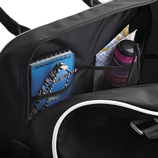 BagBase BG75 Σακ Βουαγιάζ 23lt Black/White Υφασμάτινο Μ44xΠ25xΥ31εκ.