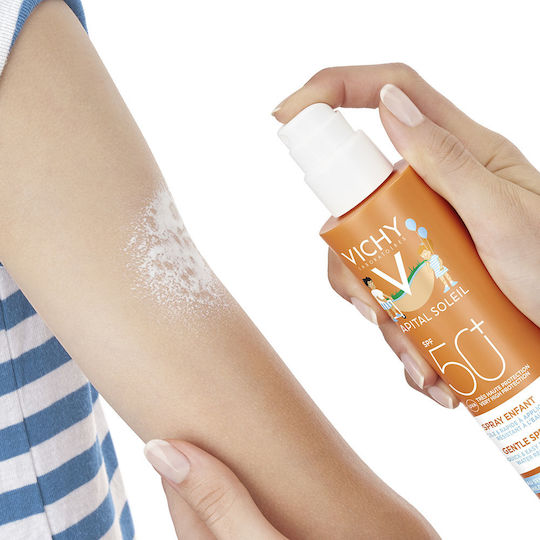 Vichy Ideal Soleil SPF50+ Παιδικό Αντηλιακό Spray για Πρόσωπο & Σώμα 200ml