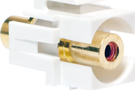 LogiLink Μετατροπέας RCA female σε RCA female Κόκκινο 1τμχ NK0021