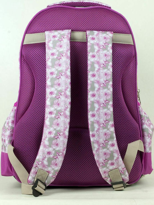 Gim Charmmy Kitty Cherry Flower School Bag Backpack Kindergarten in Pink color 27lt