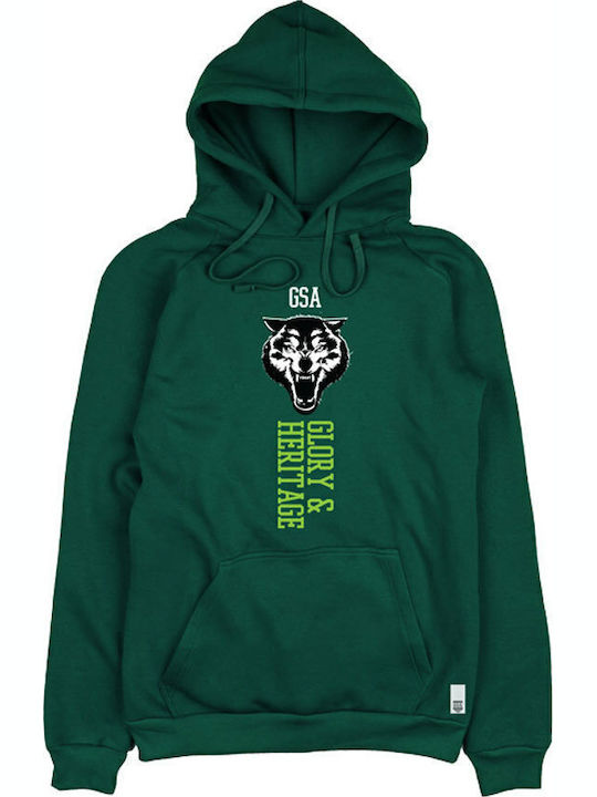 Sweatshirt mit Kapuze Grün