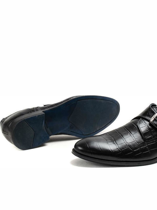 Leder Herrenschuhe Schwarz
