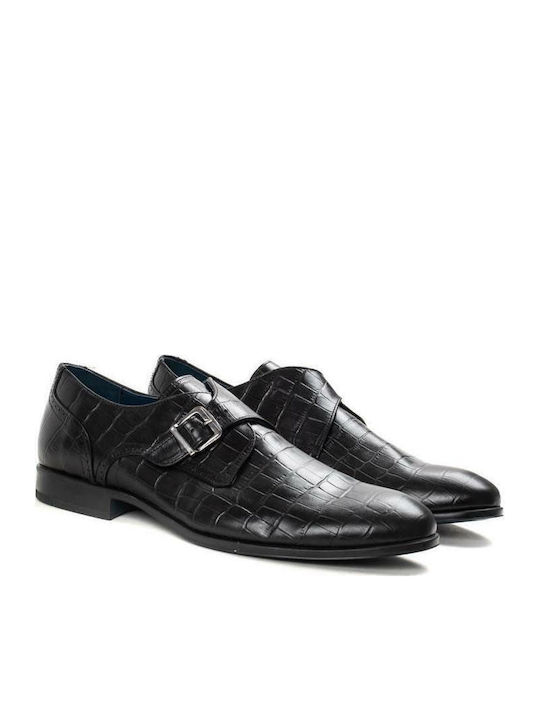Leder Herrenschuhe Schwarz