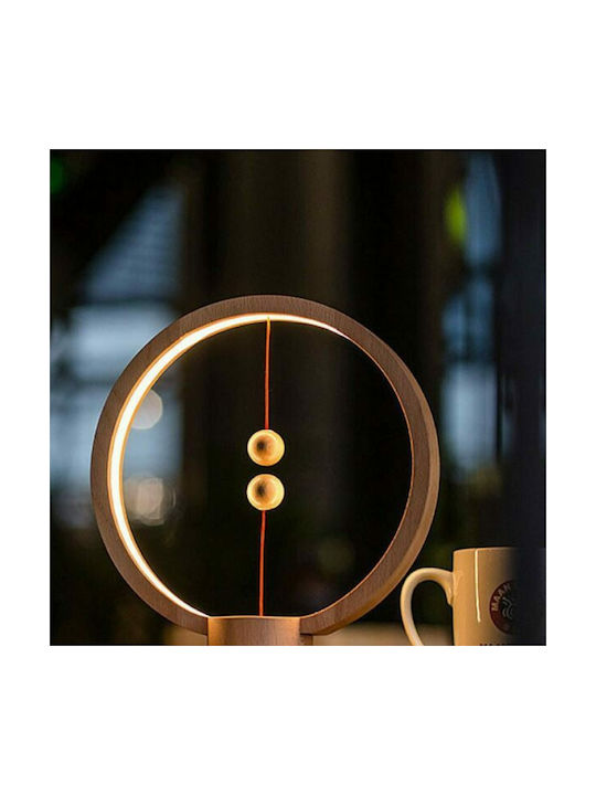 Allocacoc Heng Balance Lamp Round Декоративна Лампа Бежов