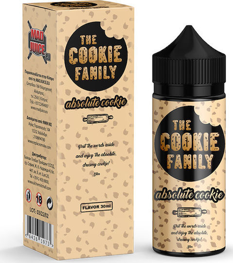 Mad Juice Flavor Shot Absolute Cookie 30ml/120ml 1τμχ Absolute Cookie