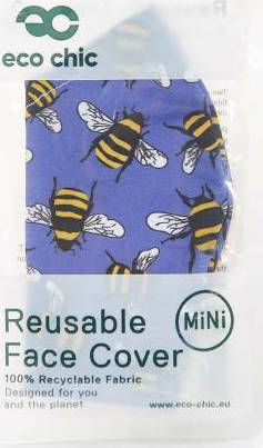 Eco Chic Face Cover Mini Schutzmaske Stoff Mehrfarbig M81 1Stück