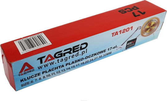 Tagred Σετ Γερμανοπολύγωνα με Mέγεθος από 6mm έως 32mm 17τμχ