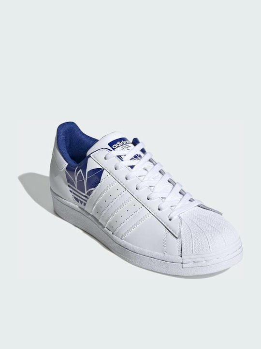 Adidas Superstar Sneakers Cloud White / Royal Blue