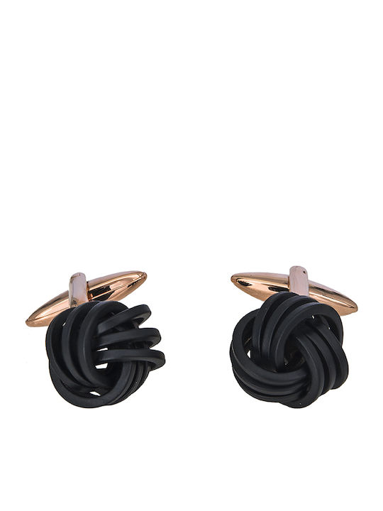 Ascot Cufflinks Black