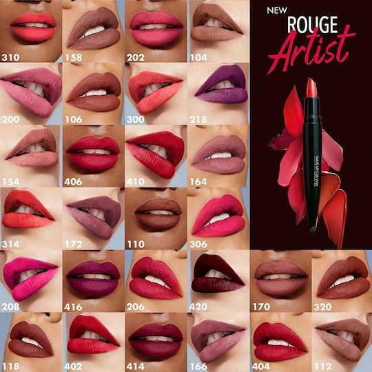 Make Up For Ever Rujon Satinat 410 True Crimson