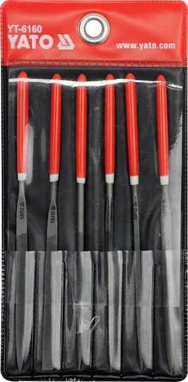 Yato YT-6160 Set of Files with Handle 6pcs