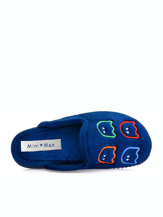 Kinderhausschuhe Blau
