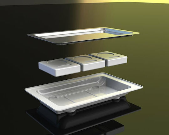 Garibaldi Freezing Showcase Tabletop 53x32.5x8cm Profit