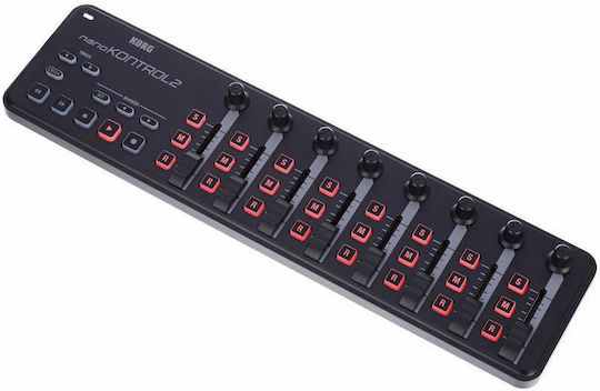 Korg Midi Controller NanoKONTROL 2 σε Μαύρο Χρώμα