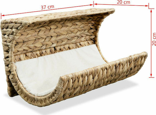 vidaXL Καναπές Γάτας για Καλοριφέρ Καφέ 37x20x20cm