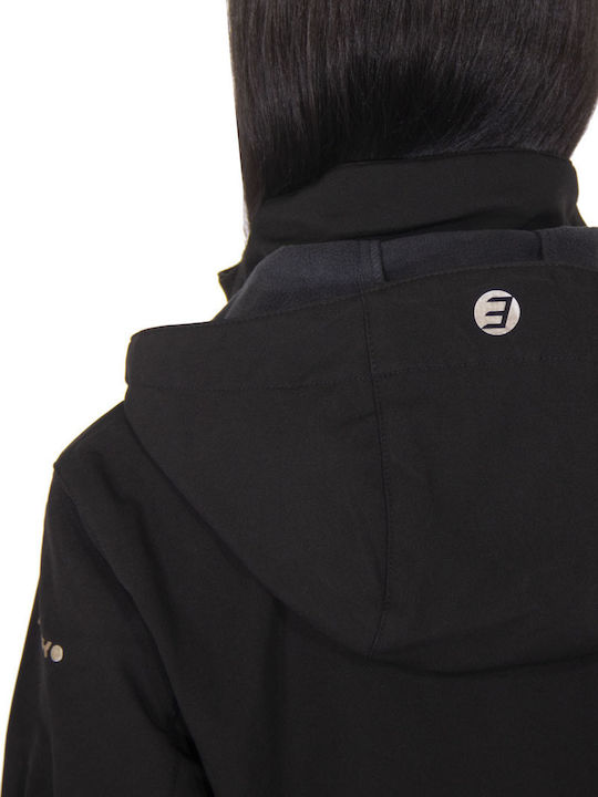 Lucy Softshell Γυναικείο Μπουφάν Μαύρο
