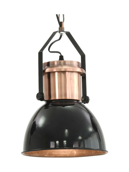 vidaXL Pendant Light Gray with Socket E27 23x36cm