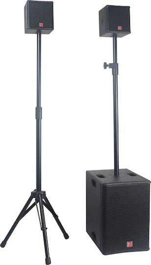BST FIRST-S2.1 17-2850 Set cu Autoamplificate Difuzor 400W cu Woofer 10" 43x29x42cm.