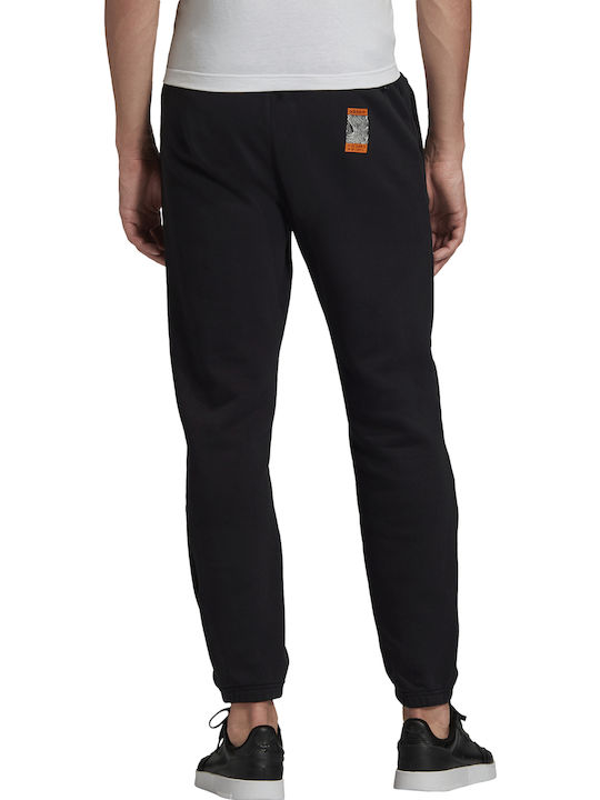 Adidas Adv Herren-Sweatpants Schwarz