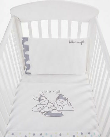 Kikka Boo Σет За Количка Little Angel Сив 3бр