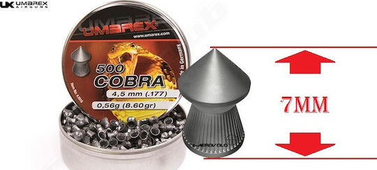 Umarex Cobra Pellets Airgun 4.5mm 500pcs 500τμχ 4.1916