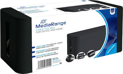 MediaRange Cable Tidy Box Μαύρο Μικρό