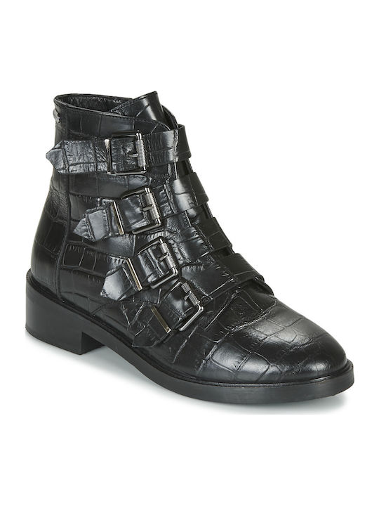 Pepe Jeans Maldon Iman Μποτάκια Μαύρα