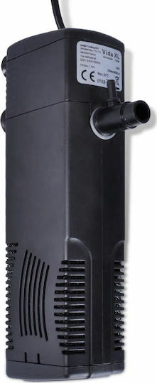 vidaXL Filtru Interior Acvariu Cu Debit 800lt/h Și Putere 16W