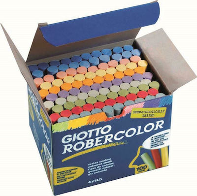 Giotto Σετ 100 Χρωματιστές Κιμωλίες