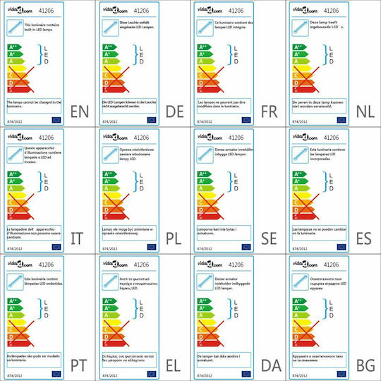 vidaXL Led-Lampe für Aquariumbeleuchtung 3.9W 41206
