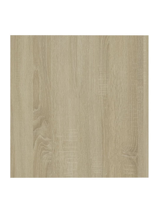 Wand Wohnzimmer Vitrine aus Spanplatte Sonoma 80x39x40cm